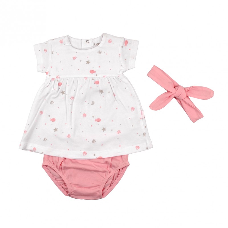 Φόρεμα Βρεφικό Παιδικό (Pink.1.g)