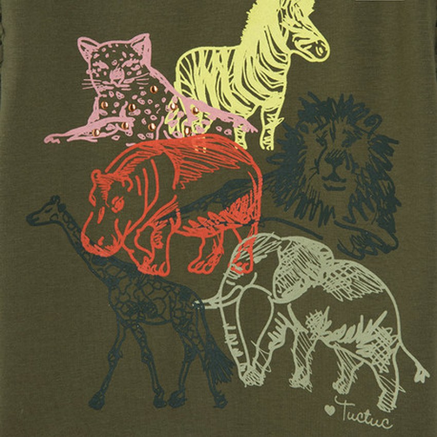 Σετ Παιδικό Εφηβικό Μπλούζα Σορτς (Safari.1.g)
